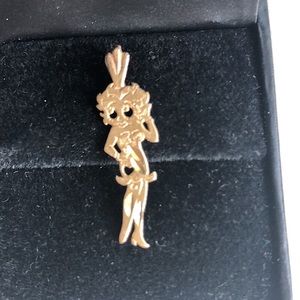 NWOT 14K yellow gold BETTY BOOP charm.